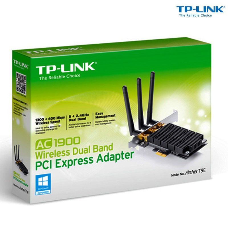 Adaptador PCI Express Dual Band AC1900 Archer T9E - TP-Link